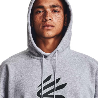 UA Curry Big Splash Graphic Hoodie ''Grey''