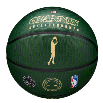 Wilson NBA Giannis Antetokounmpo Icon Edition Basketball 