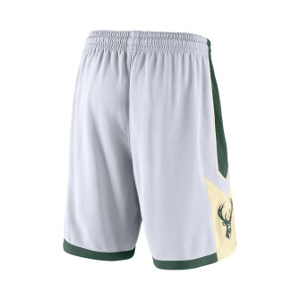 Nike NBA Milwaukee Bucks Swingman Shorts ''White''