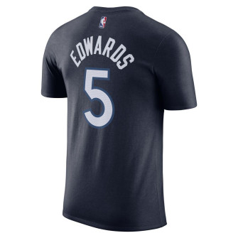 Nike NBA Minnesota Timberwolves Anthony Edwards T-Shirt ''College Navy''