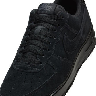 Nike Air Force 1 Low Women's Shoes ''Black Suede''