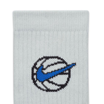 Nike Basketball Everyday Crew Socks 3-Pack ''Multicolor''