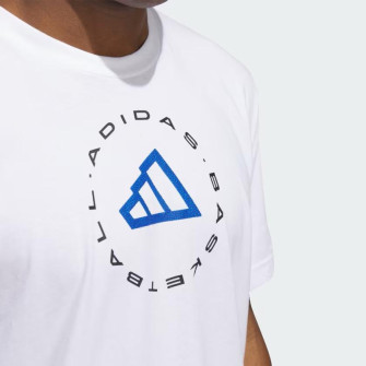 adidas Hoops Emblem Graphic T-Shirt 