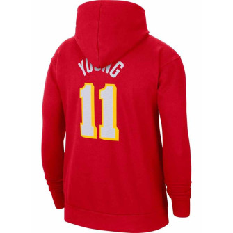 Nike NBA Atlanta Hawks Trae Young Kids Hoodie ''Red''