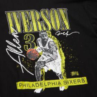 M&N NBA Philadelphia 76ers Neon Pop Player Vintage T-Shirt 