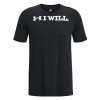 UA I Will Graphic T-Shirt ''Black''