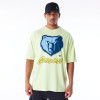 New Era NBA Memphis Grizzlies Wordmark Oversized T-Shirt ''Pastel Green''