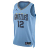 Air Jordan NBA Memphis Grizzlies Ja Morant Statement Edition Swingman Jersey ''Light Blue''