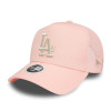 New Era Los Angeles Dodgers Metallic Trucker Women's Cap "Pastel Pink"