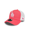 New Era Los Angeles Dodgers League Essential Trucker Kids Cap "Pink"