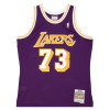 M&N NBA Los Angeles Lakers 1998-99 Road Swingman Jersey ''Rodman''