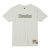 M&N NBA Atlanta Hawks Cream T-Shirt ''Off White''